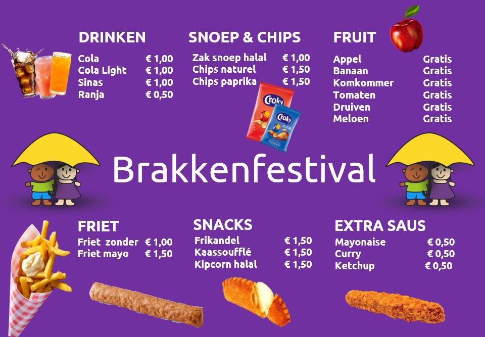 Prijzen horeca Brakkenfestival 2023
